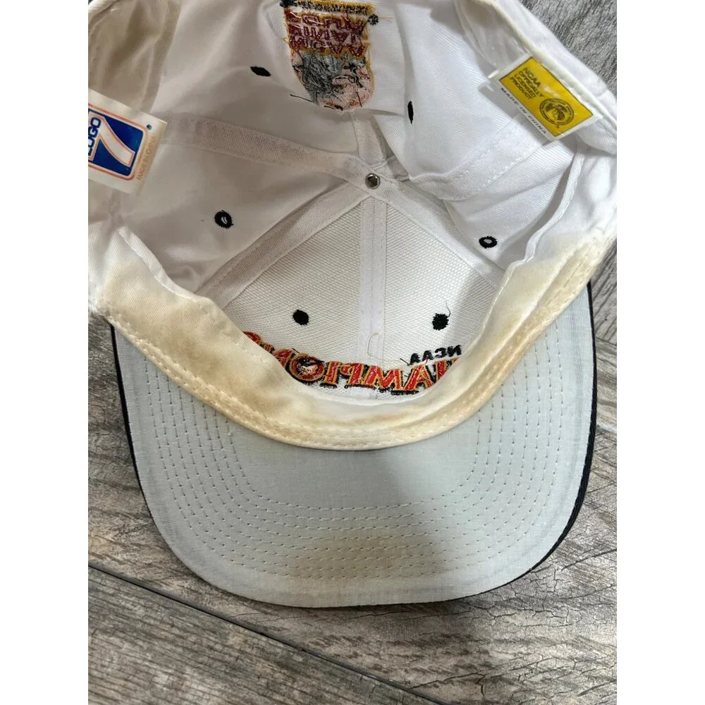 Vintage 1996 NCAA Men's Basketball Final Four Champions Logo 7 Snapback - Picture 7 of 9